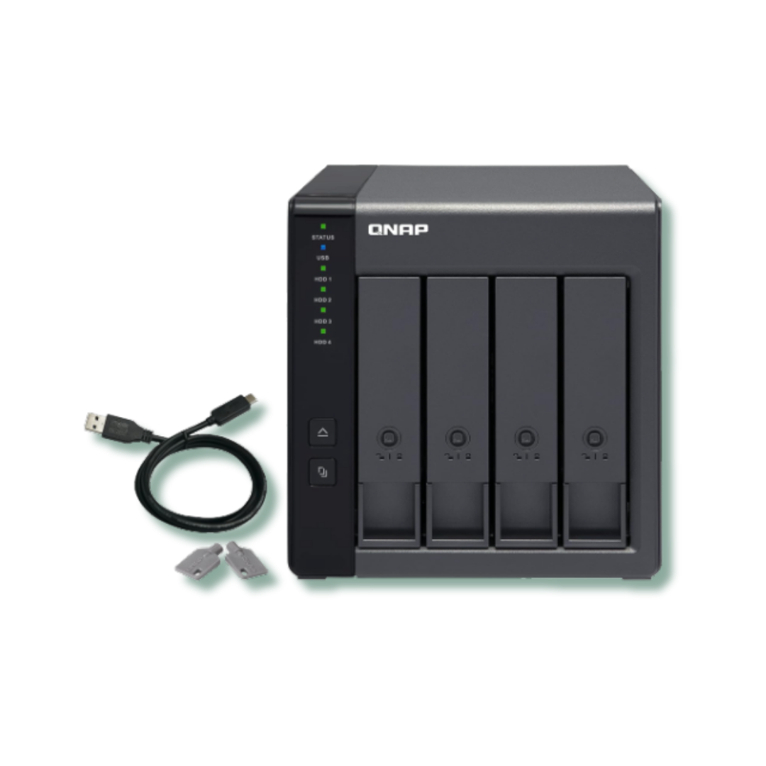 QNAP TR-004 ATA de 3,5 pulgadas Drive Bay 4 x 2,5