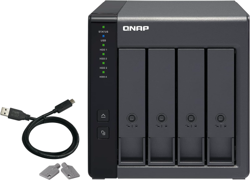 QNAP TR-004 ATA de 3,5 pulgadas Drive Bay 4 x 2,5